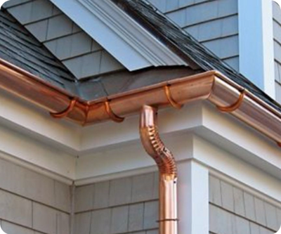 Copper Gutters